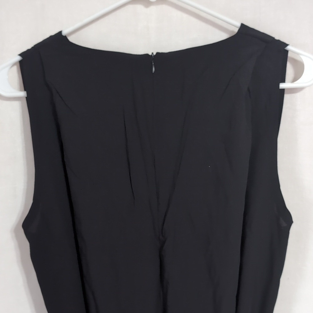 Eternal Mark Summer Vneck Wide Leg Jumpsuit Belted Loose Fit New With Tags Med - Picture 6 of 7